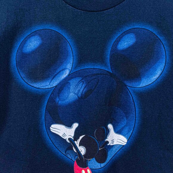 Mickey Mouse Ears Disney Florida T-Shirt XL VTG 90s Cartoon Retro - Picture 5 of 7